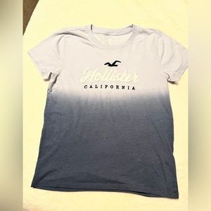 Hollister ladies 2 tone t-shirt